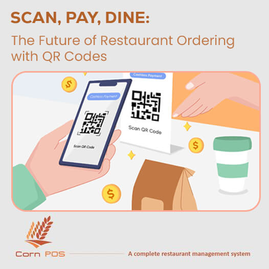 Restaurant POS, Order with QR Code